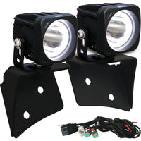 Soporte de pilar A para Jeep JK 2007-2017 con juego Optimus Halo