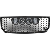 Rejilla Chevy Silverado 1500 2016-2019 para (4) cañones de luz CG2 de 4,7"