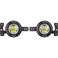 18+ Jeep JL / '20+ Jeep Gladiator Nebelscheinwerfer-Kit mit 3,7" Multi-LED-Minikanonen