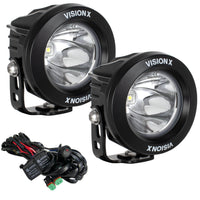 Kit d'éclairage LED Optimus rond à faisceau de 10° de 3,7"