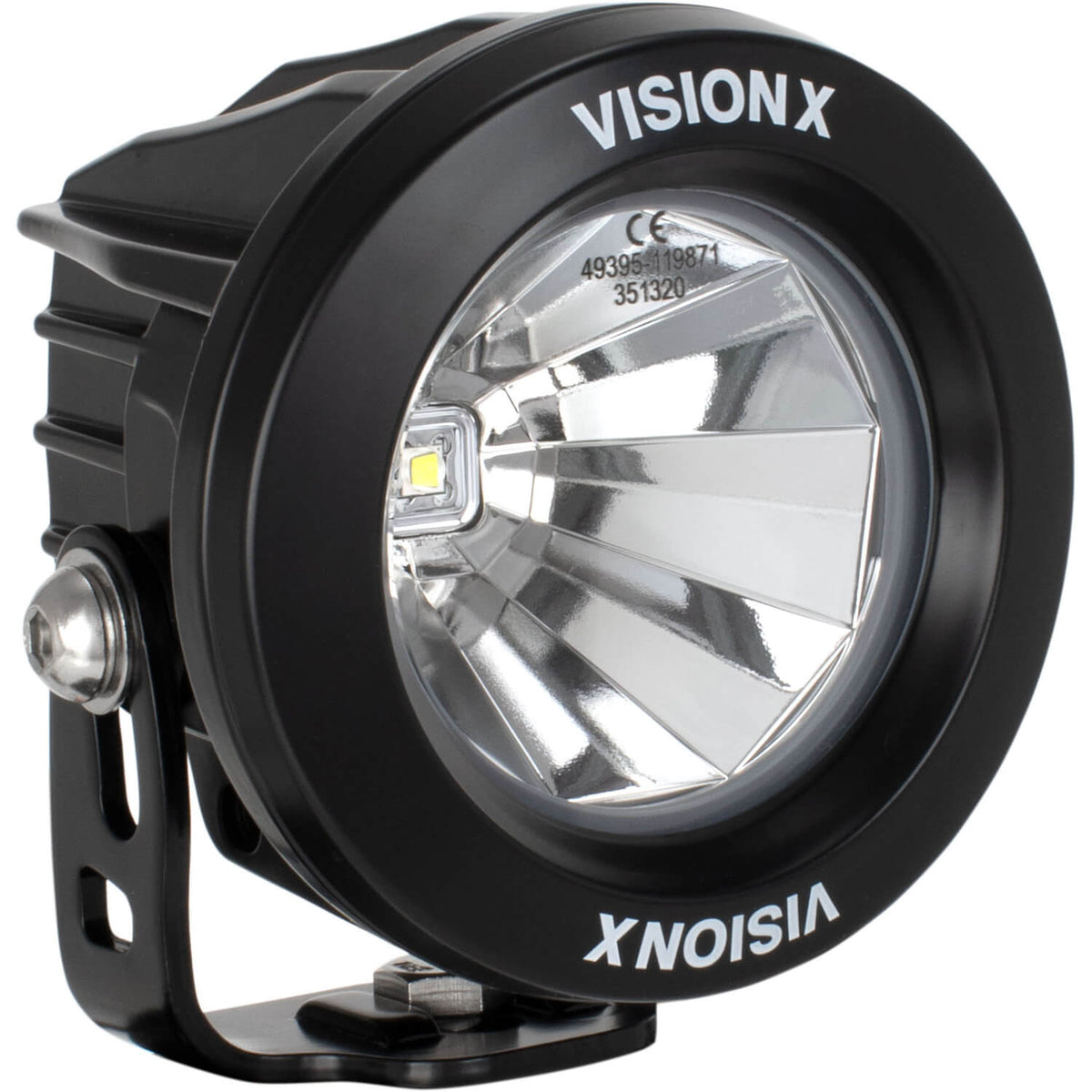 3,7" Optimus ronde LED-lichtset met 60 graden straal