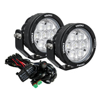 4,7" ronde CG2 SAE multi-LED-lichtkanonset