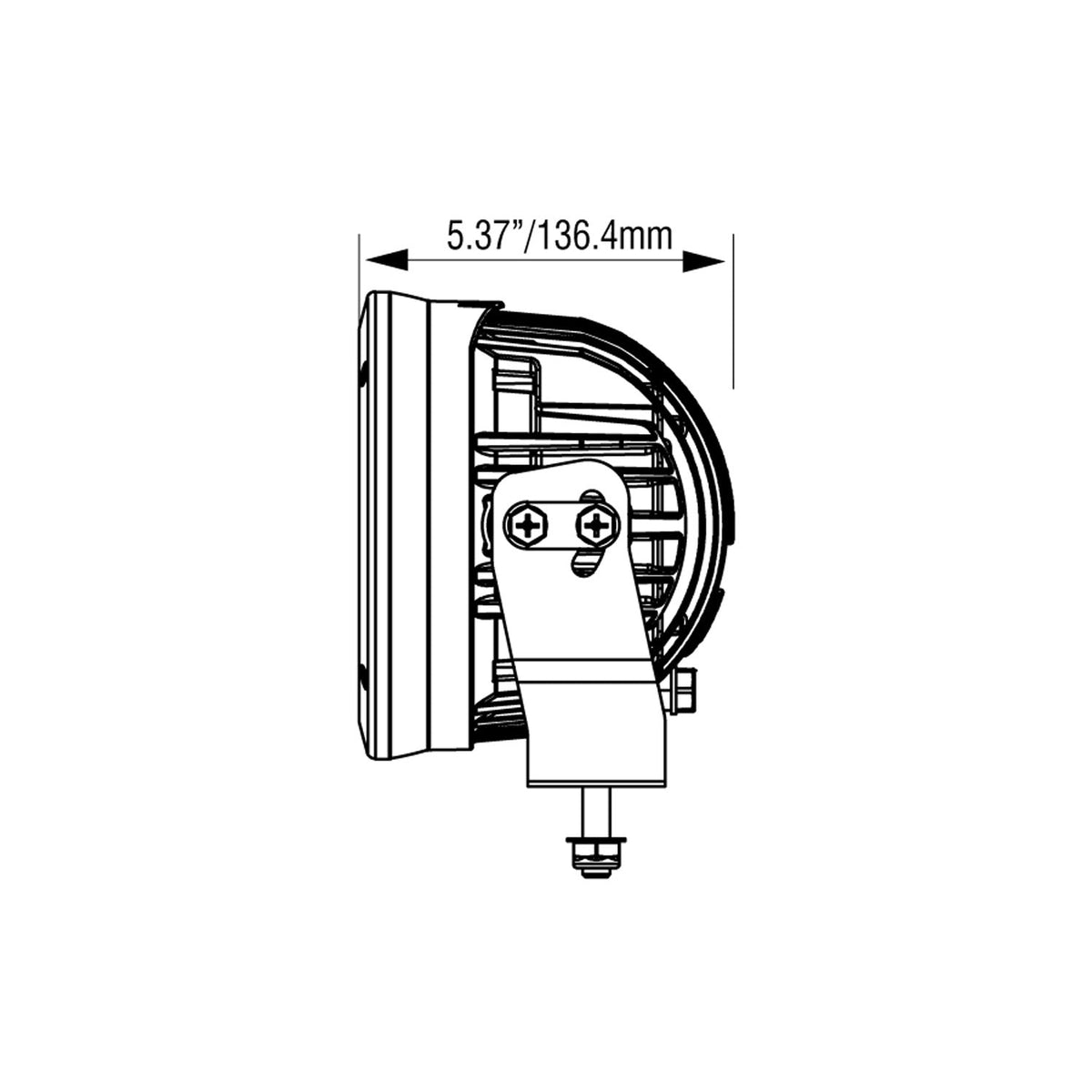 6.7" CG2 Enkel LED Ljuskanon Kit