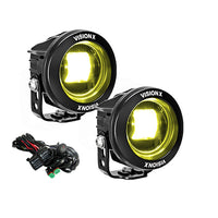 3.7" Ronde CG2 SAE LED Lichtkanon Kit