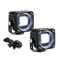 3" Quadrat CG2 SAE LED Lichtkanone Kit