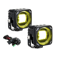 3" Quadrat CG2 SAE LED Lichtkanone Kit