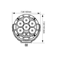 Kit de projecteur léger ADV 6,7"
