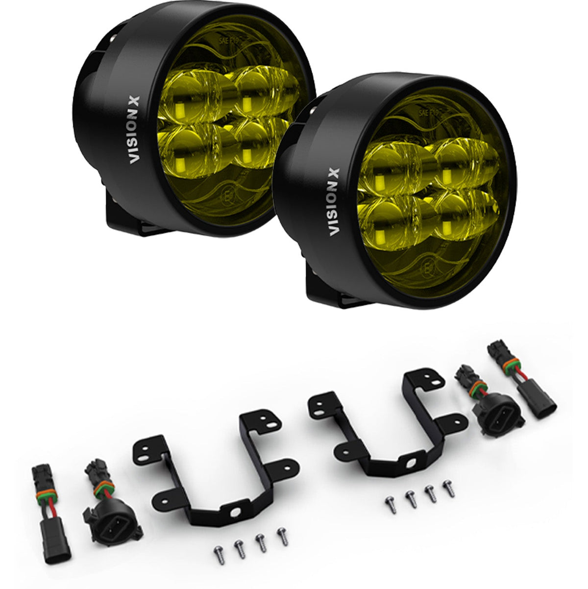 Performance-LED-Nebelscheinwerfer-Upgrade-Kit der CR-Serie – Jeep Wrangler JK, JL und Gladiator JT