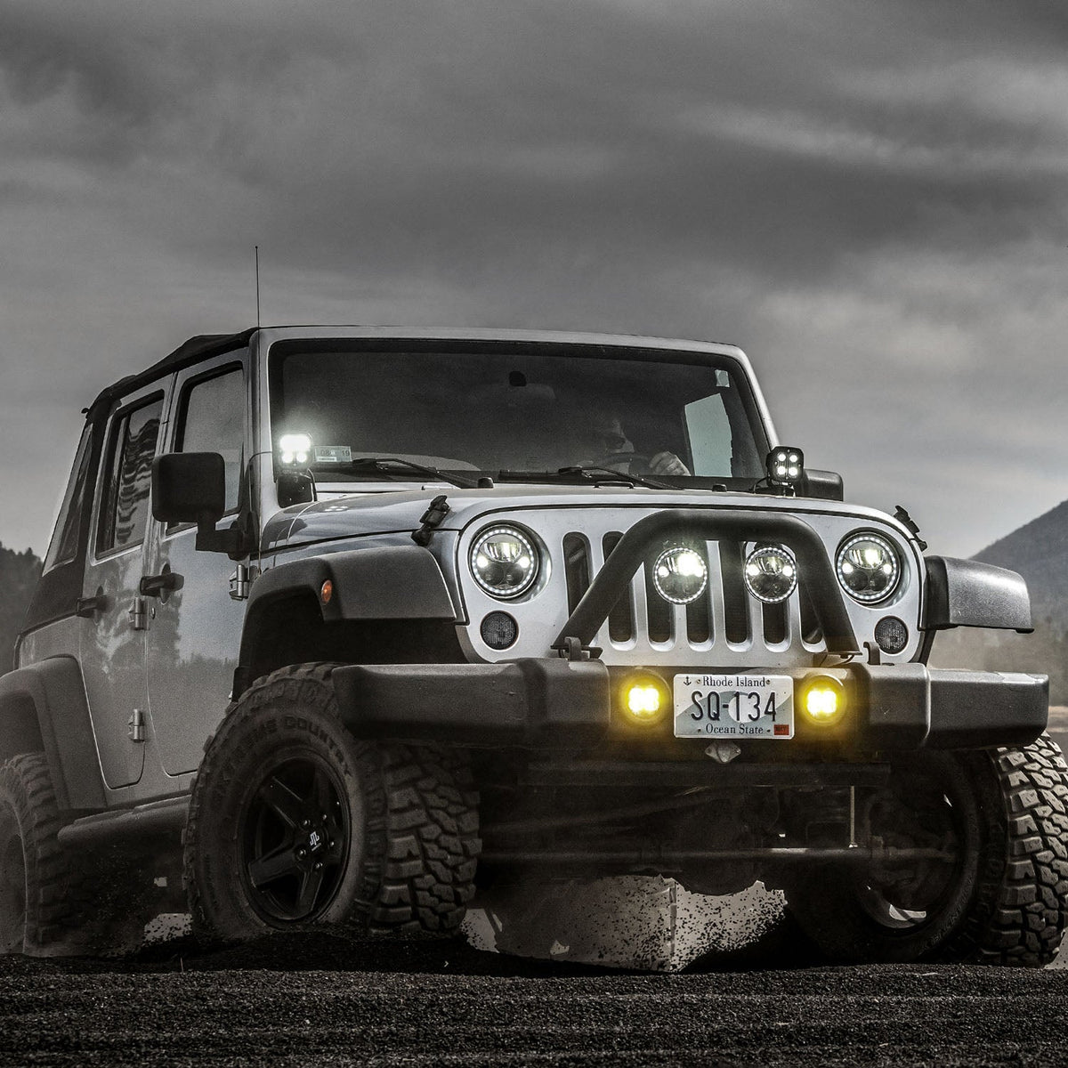 Performance-LED-Nebelscheinwerfer-Upgrade-Kit der CR-Serie – Jeep Wrangler JK, JL und Gladiator JT