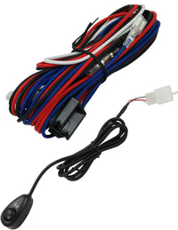 6 "ronde zwarte 100 watt halogeen offroad-verlichting met afdekkingen en harnas