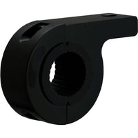 Pair of Black 1.00" Tube Frame Mounting Clamp (For M8 Mounting Bolt)