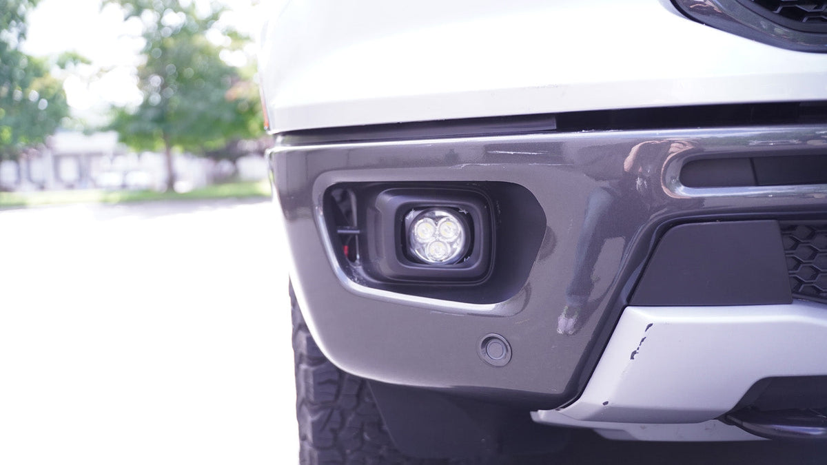 Kit de luces antiniebla LED Ford Ranger 2019+ con luces LED múltiples CG2 de 3.0"