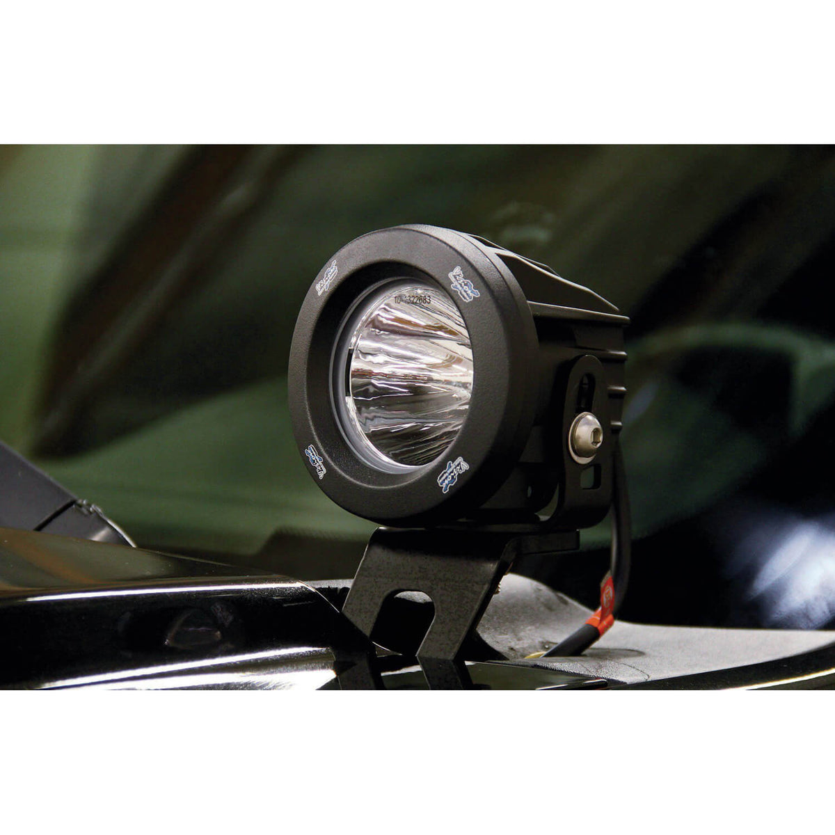 Kit d'éclairage LED Optimus rond à faisceau de 10° de 3,7"