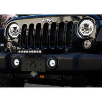 3,7" Optimus ronde straal van 15° met wit Halo LED-licht