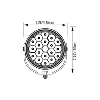 6.7" VL-Series Offroad Driving Light Kit