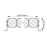 30" Unite Modular LED Light Bar - Preconfigured