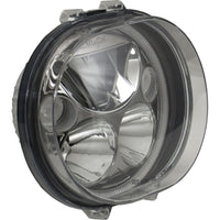 XMC 2004-2013 Road Glide Headlight Replacement Kit Black Chrome | White Halo