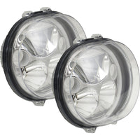 Kit de remplacement de phare XMC 2004-2013 Road Glide chromé | Halo Blanc