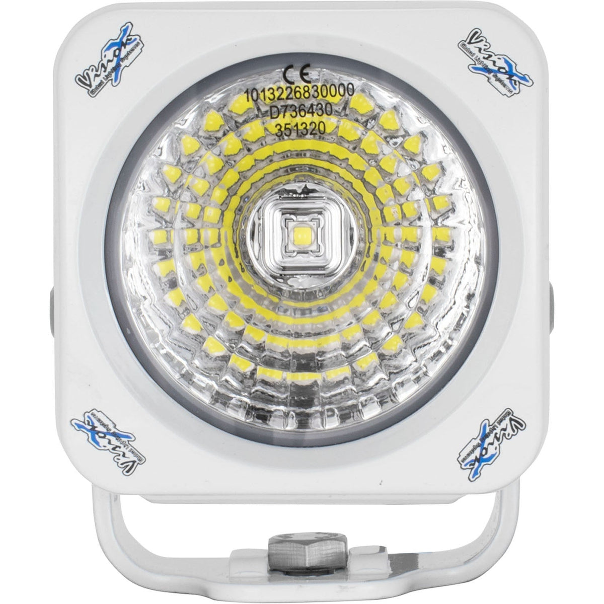 3,7" vit Optimus Square 20º Beam LED-ljus
