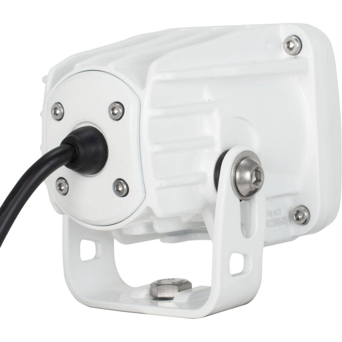 3,7" vit Optimus Square 20º Beam LED-ljussats