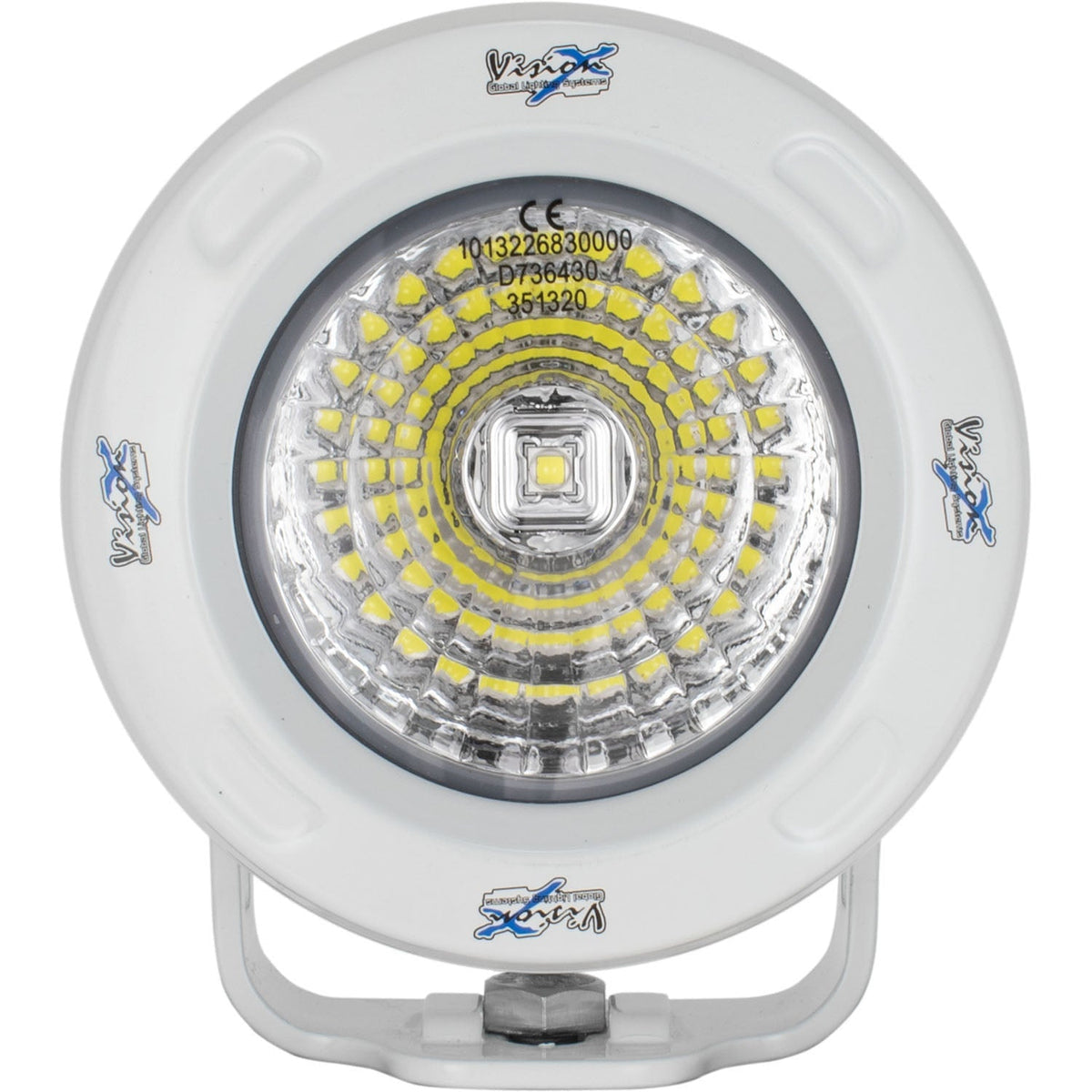 3,7" vit Optimus Round 20º Beam LED-ljus