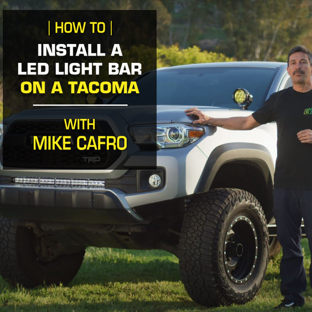 How To Install a Light Bar on Your Toyota Tacoma