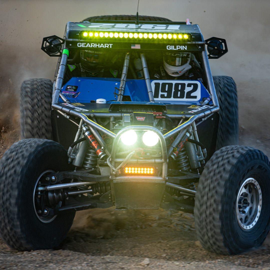 Lighting the way at King of the Hammers