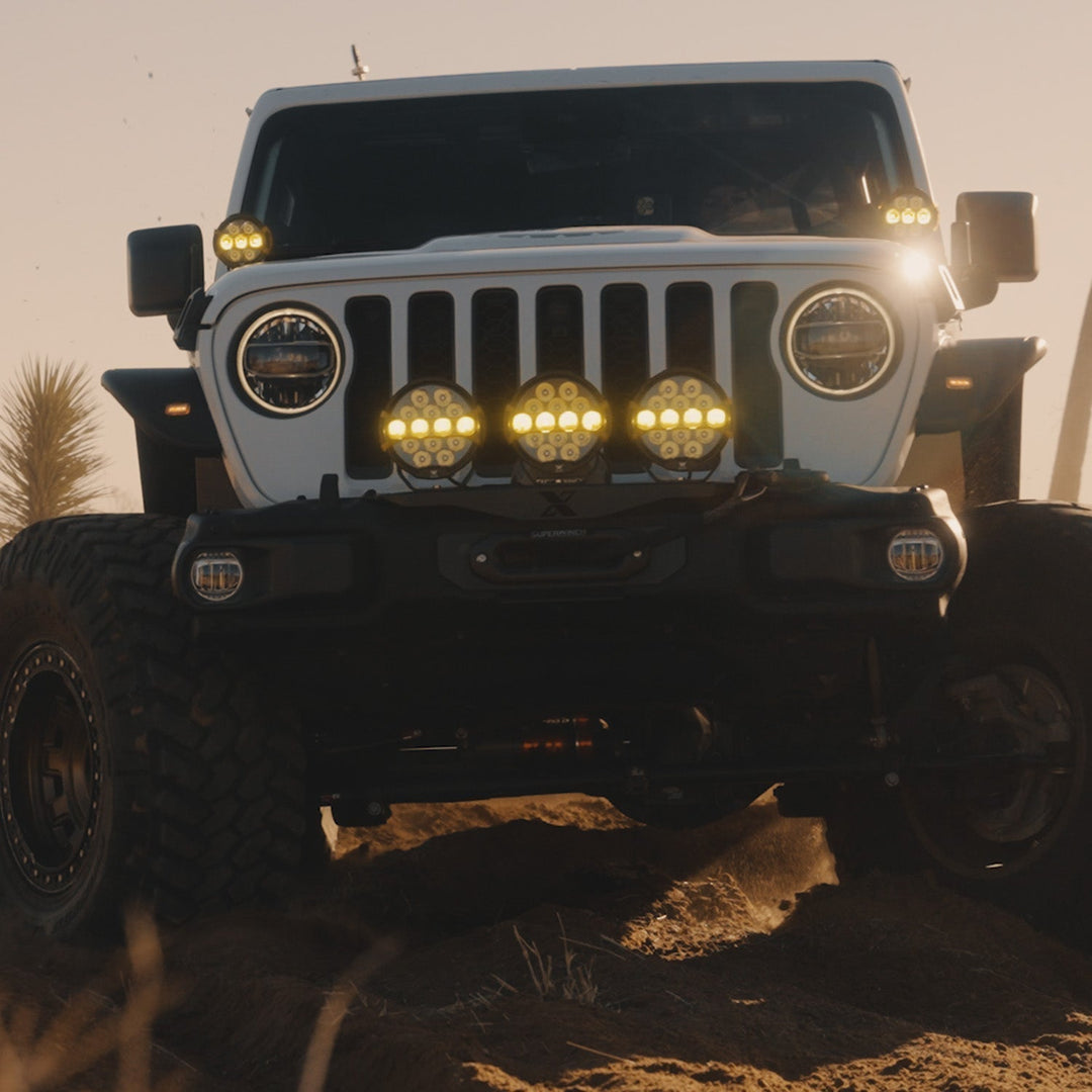 Stay Ready's Custom Jeep Wrangler Featuring New Vision X CR-PRO Driving Lights