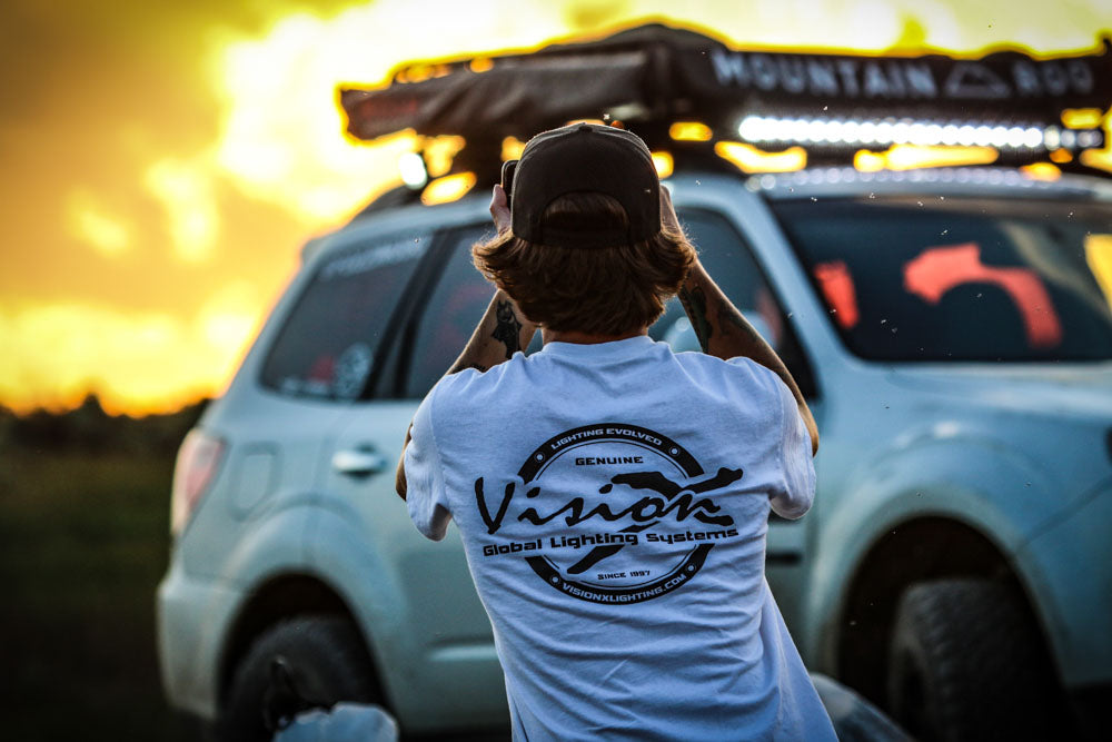 Using a Subaru and Vision X LED Lights for a Good Cause!!!
