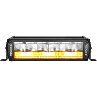 Barra de luces LED de doble acción Shocker de 12 pulgadas | Carrera Ámbar Elíptico