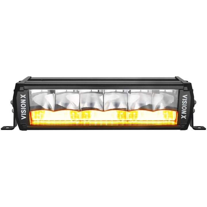 Barre lumineuse LED à double action Shocker 12" | Ambre de course elliptique