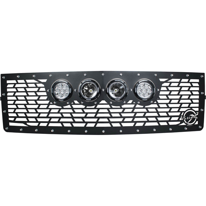 2014-2015 Chevy Silverado 1500 Z71 Grill passt für (4) 4,7" CG2 Lichtkanonen