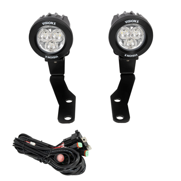2016-2023 TOYOTA TACOMA A-PILLAR MOUNTS WITH MINI CANNONS