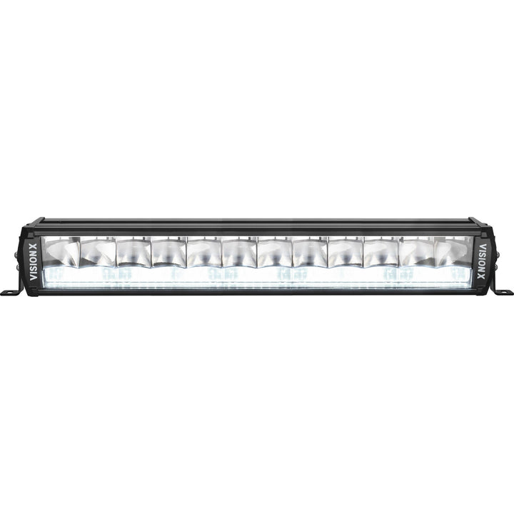Barre lumineuse LED Shocker Double Action 20" | Elliptique Blanche