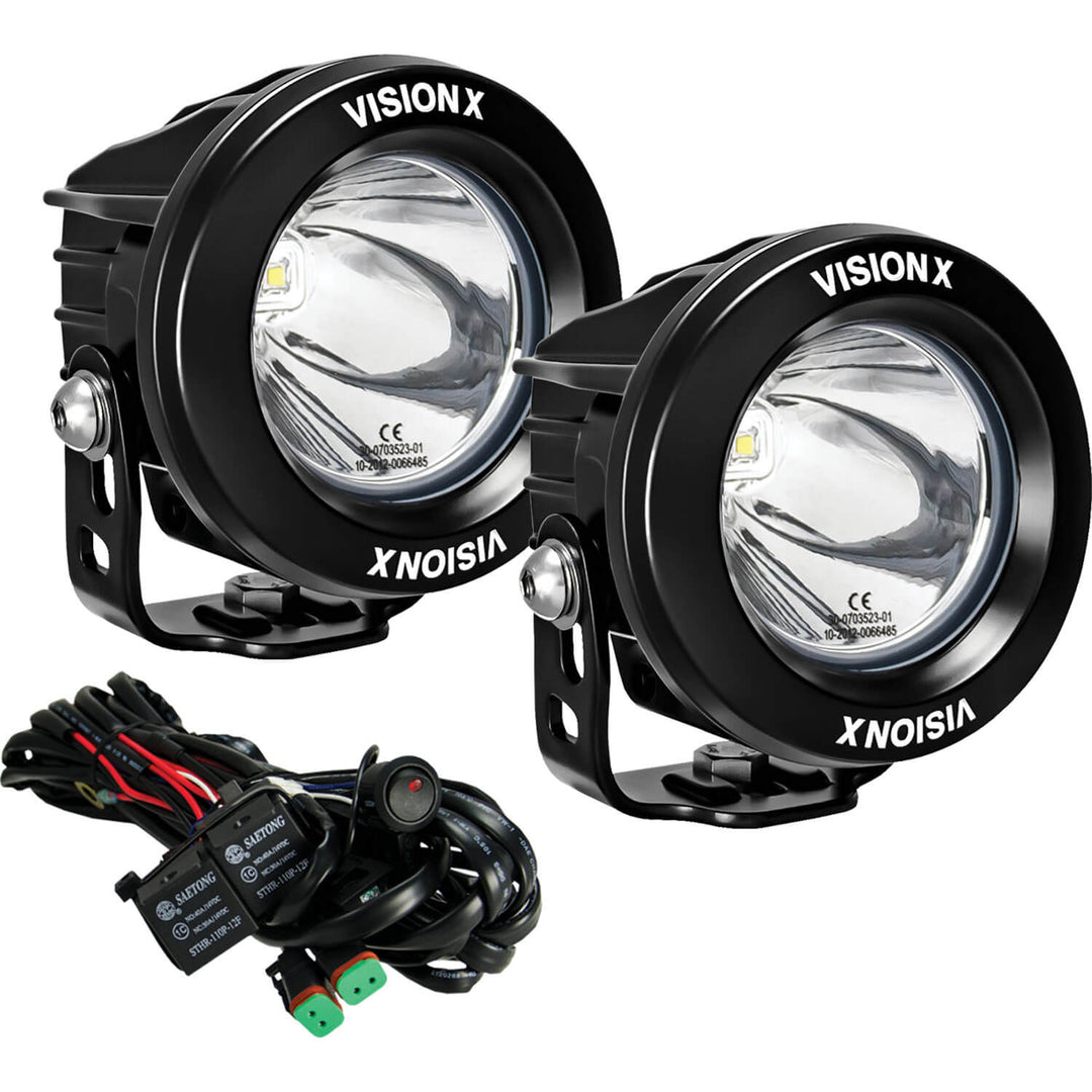 Kit de foco LED individual CG2 Single Light Cannon de 3.7"