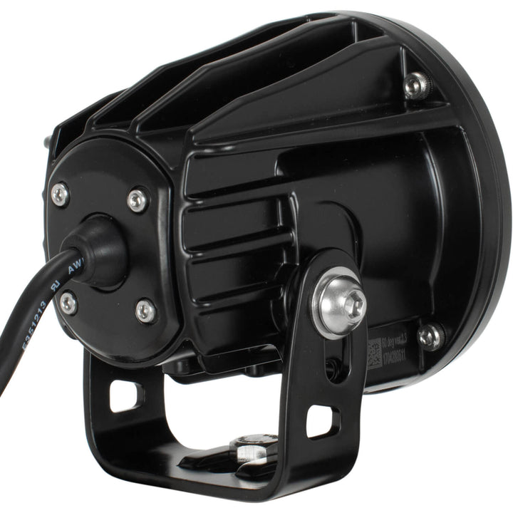 Optimus redondo de 3,7" con haz de luz LED de 15º y halo ámbar