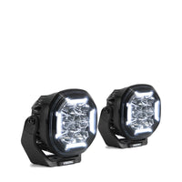 Explora 4" Driving Lights With Dual-Color DRL