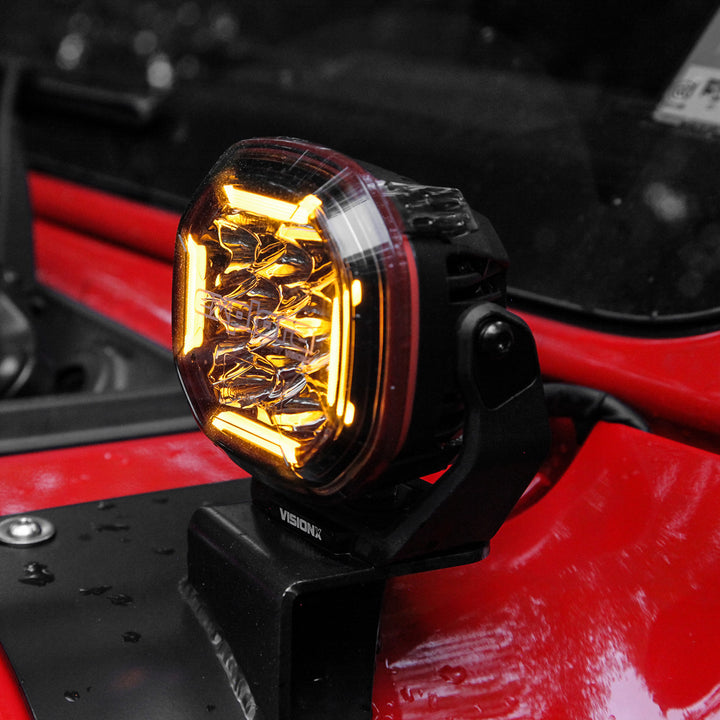 Explora 4" Driving Lights With Dual-Color DRL