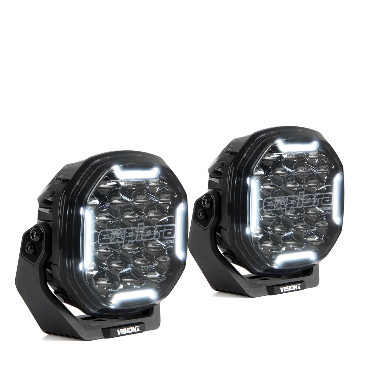Explora 6" Driving Lights With Dual-Color DRL