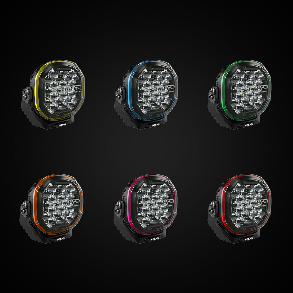 Explora 6" Driving Lights With Dual-Color DRL