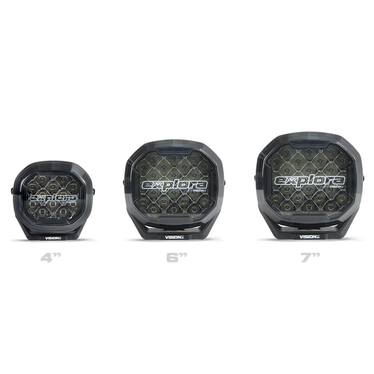 Explora 6" Driving Lights With Dual-Color DRL
