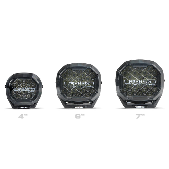 Explora 6" Driving Lights With Dual-Color DRL