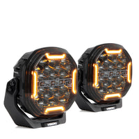 Explora 7" Driving Lights With Dual-Color DRL