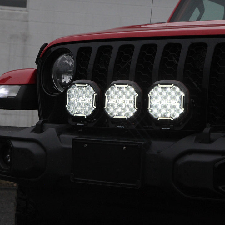 Explora 7" Driving Lights With Dual-Color DRL