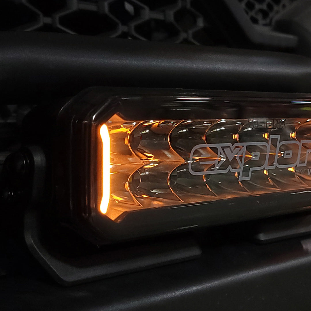 Explora 20" Light Bar Double Row With Dual-Color DRL