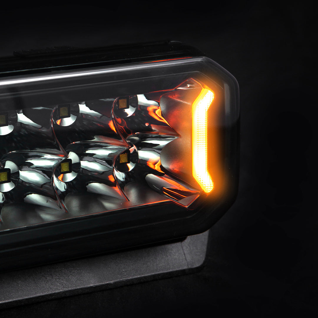 Explora 10" Light Bar Double Row With Dual-Color DRL