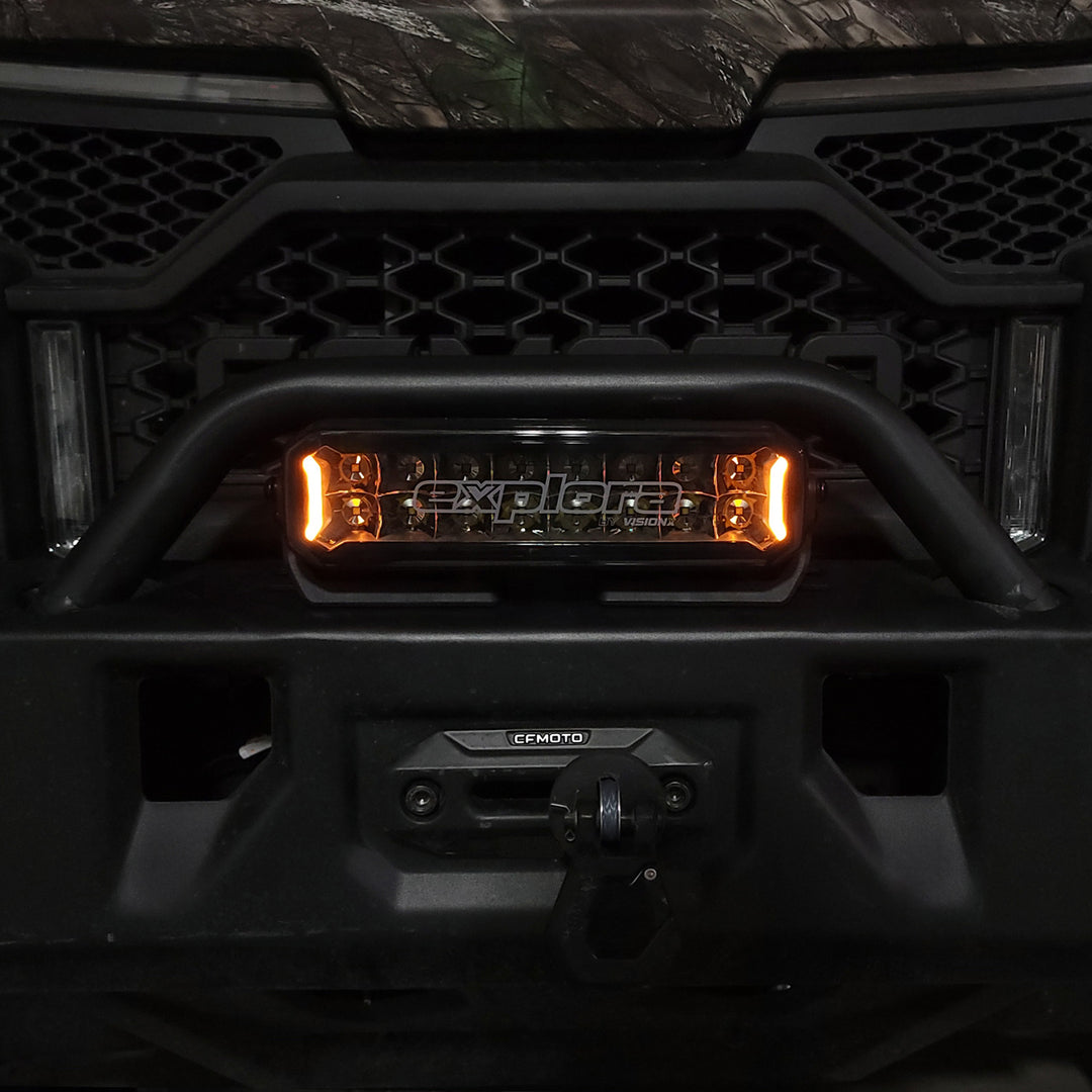 Explora 10" Light Bar Double Row With Dual-Color DRL