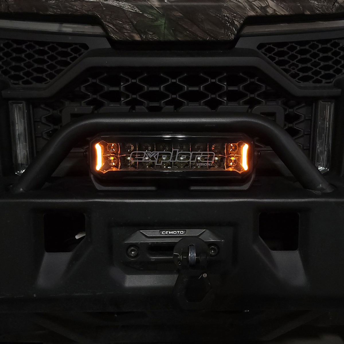 Explora 10" Light Bar Double Row With Dual-Color DRL