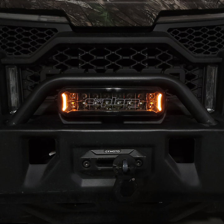 Explora 10" Light Bar Double Row With Dual-Color DRL