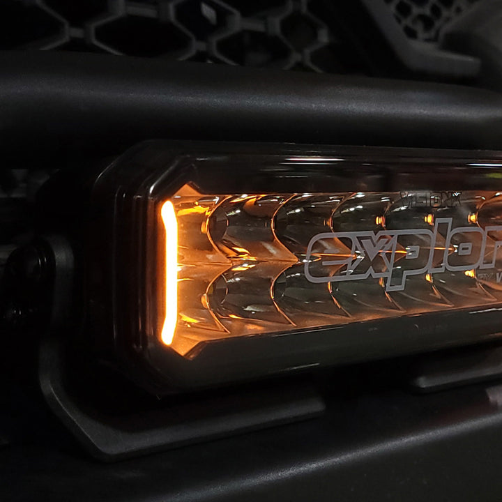 Explora 10" Light Bar Double Row With Dual-Color DRL